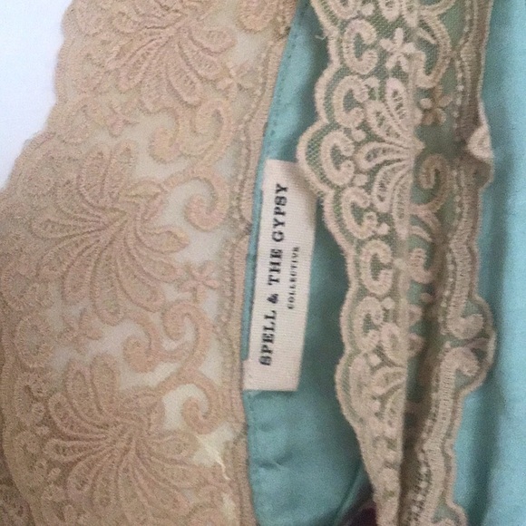 TRADE PENDIING ocean gown in seafoam OG drop, dress small - Picture 2 of 12